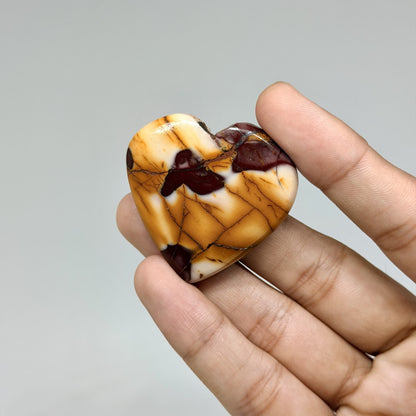 Mookaite Jasper Heart
