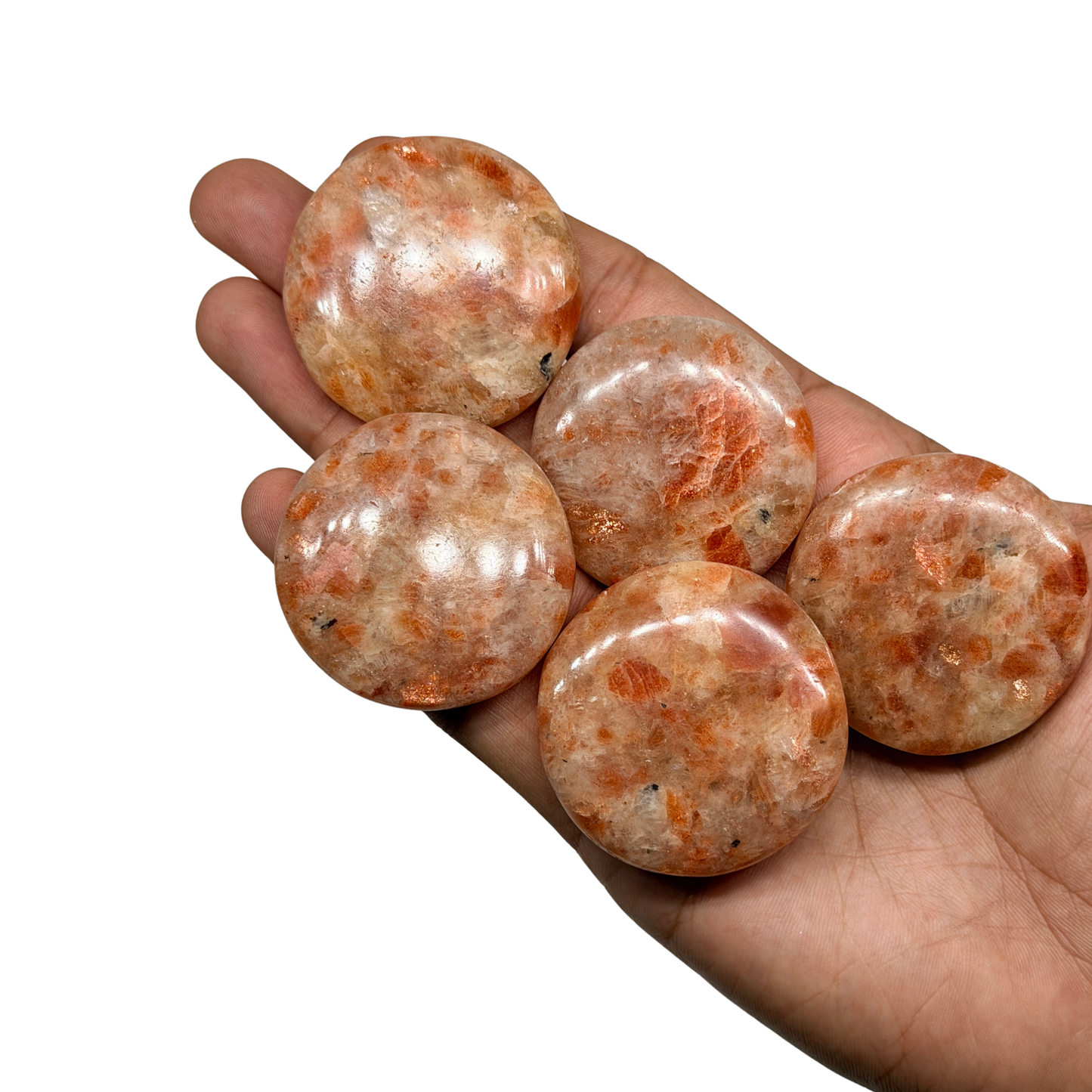 Sunstone Round Palmstone (1KG)