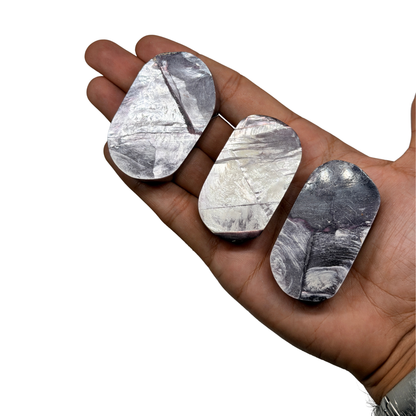 Gem Lepidolite Palmstone (1KG)