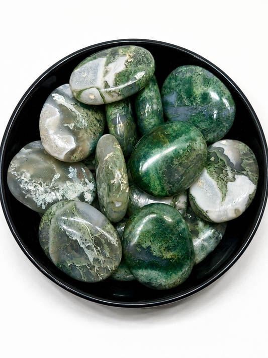 Moss Agate Palmstone