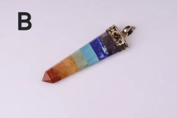7 Chakra Point Pendants