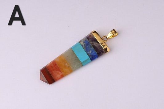 7 Chakra Point Pendants
