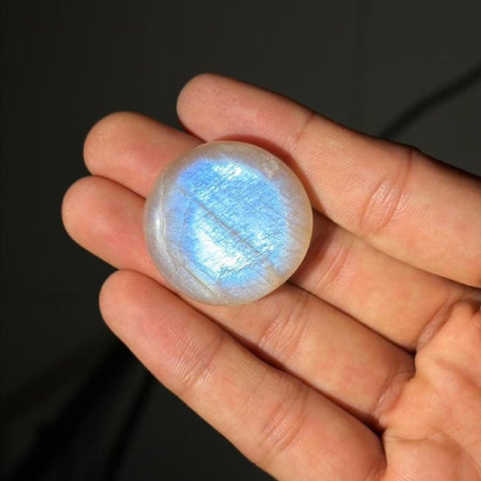 Tanzanian Moonstone Flatstone Cabochon (1PC)