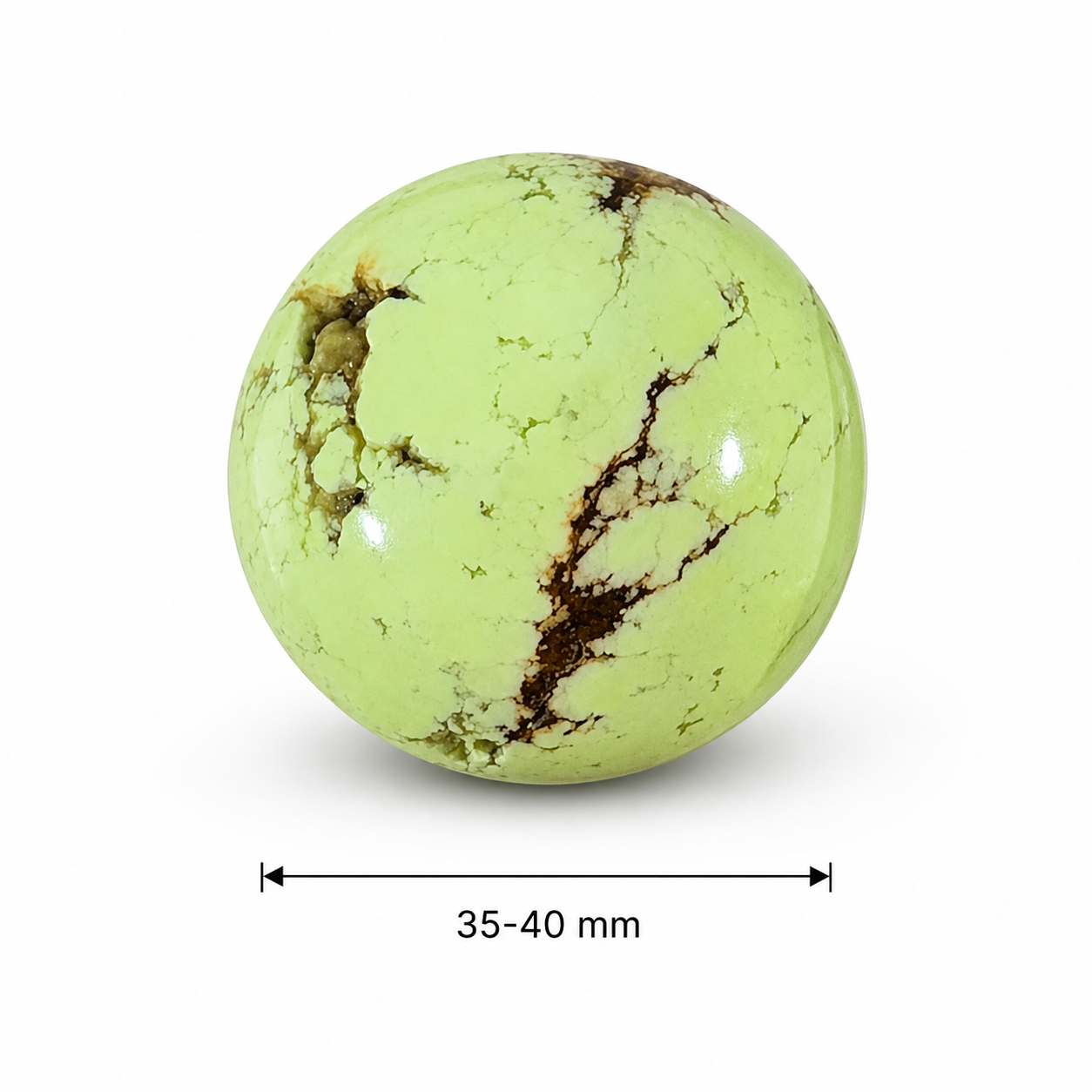 Citron Chrysoprase Sphere (1KG)