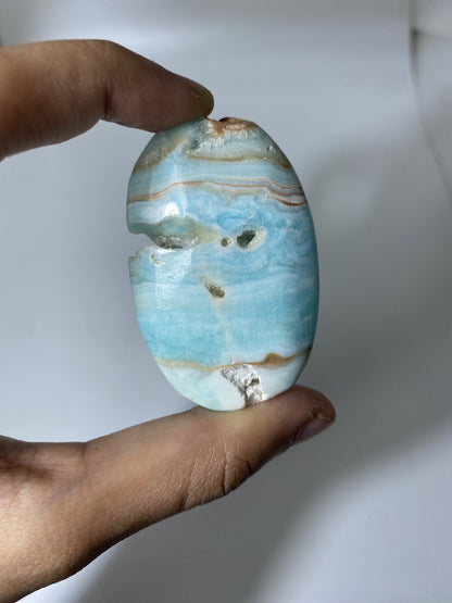 Caribbean Calcite Palmstone