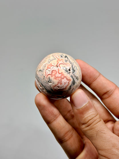 Rhodochrosite Sphere
