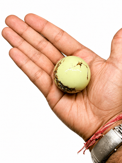 Citron Chrysoprase Sphere