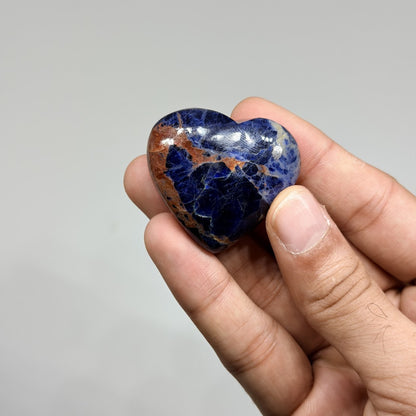 Sunset Sodalite Heart (1KG)