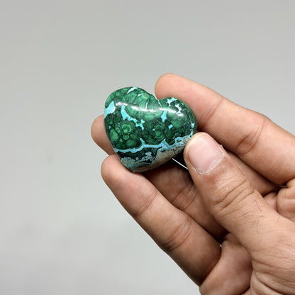 Malachite Chrysocolla Heart (1KG)