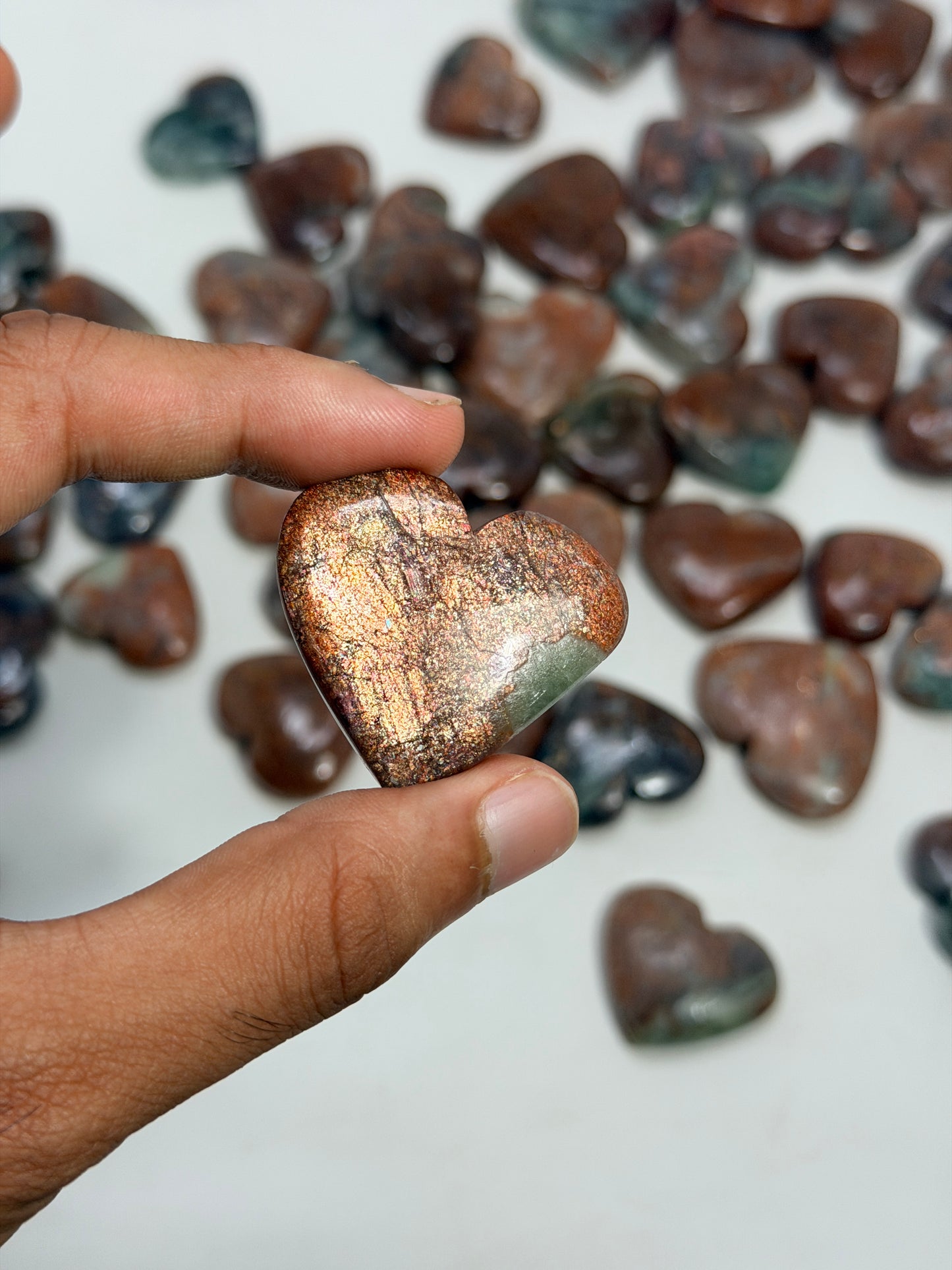 Confetti Sunstone Heart