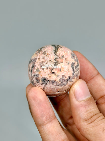 Rhodochrosite Sphere