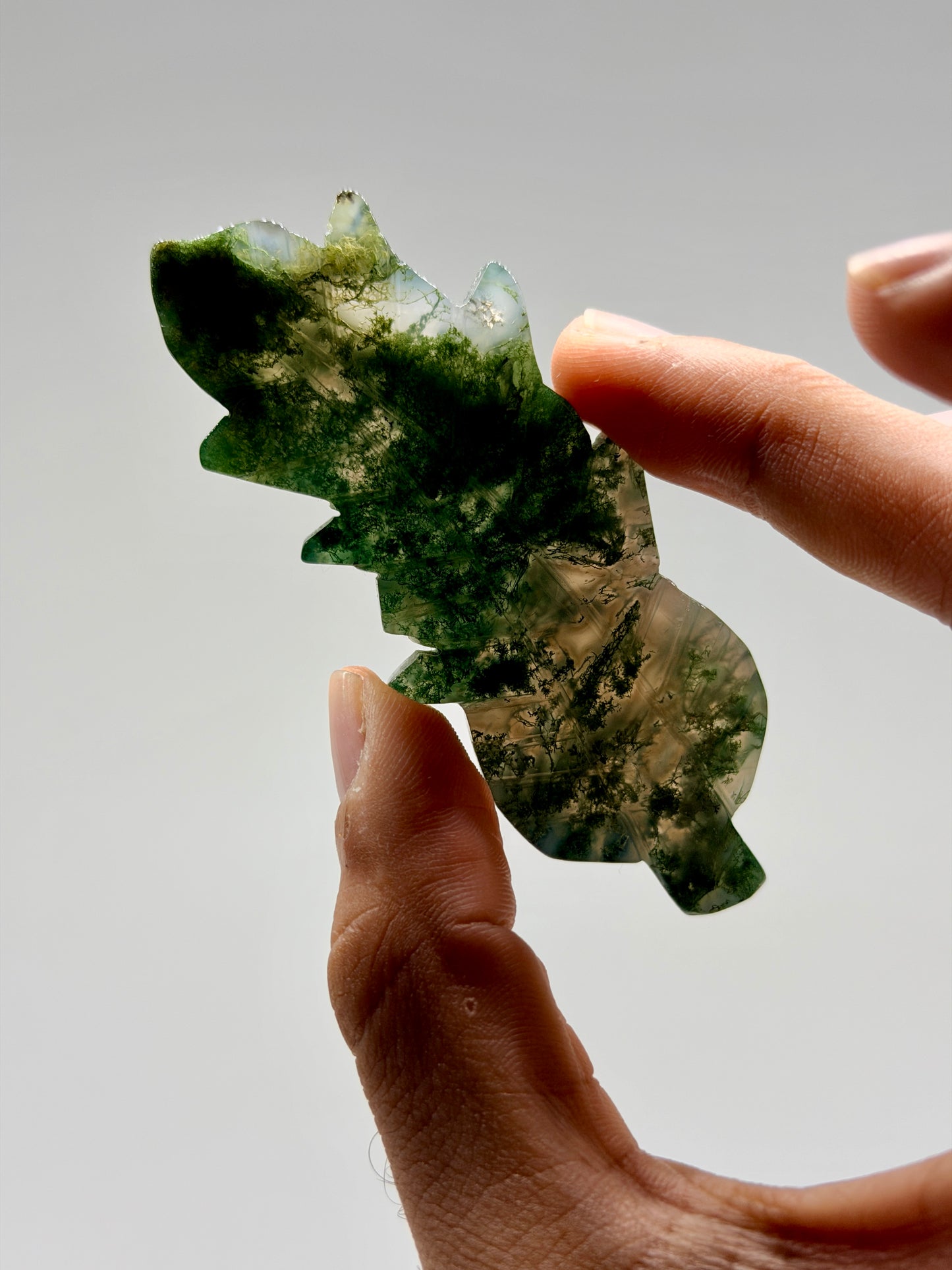 Moss Agate Leaf