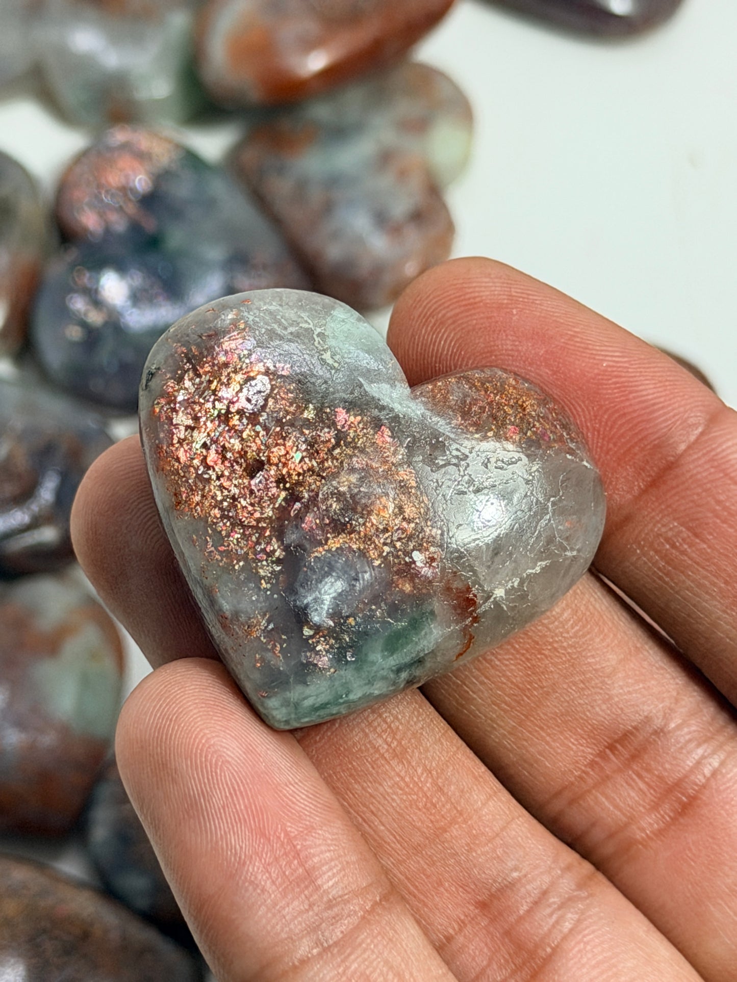 Confetti Sunstone Heart