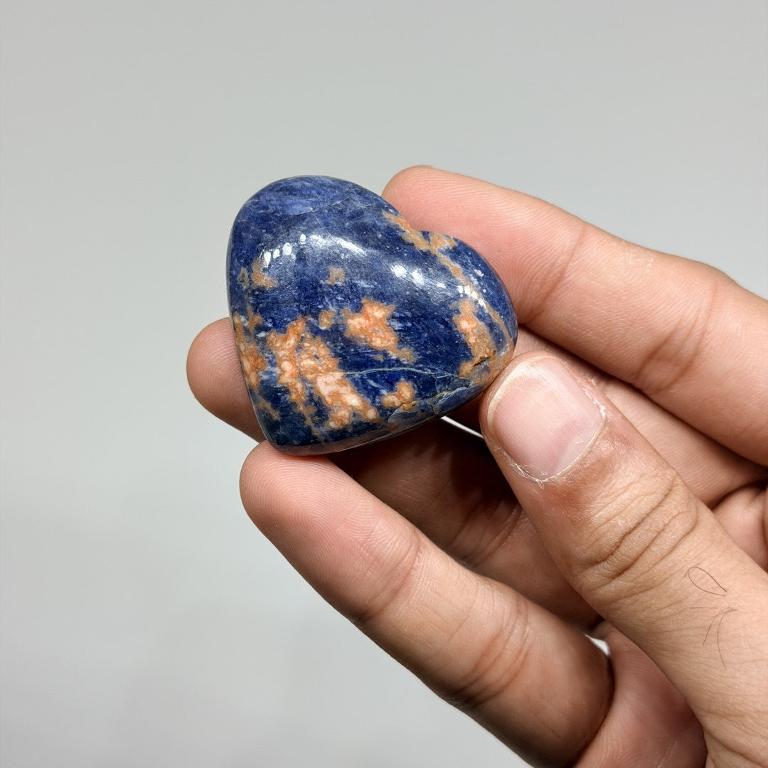 Sunset Sodalite Heart (1KG)