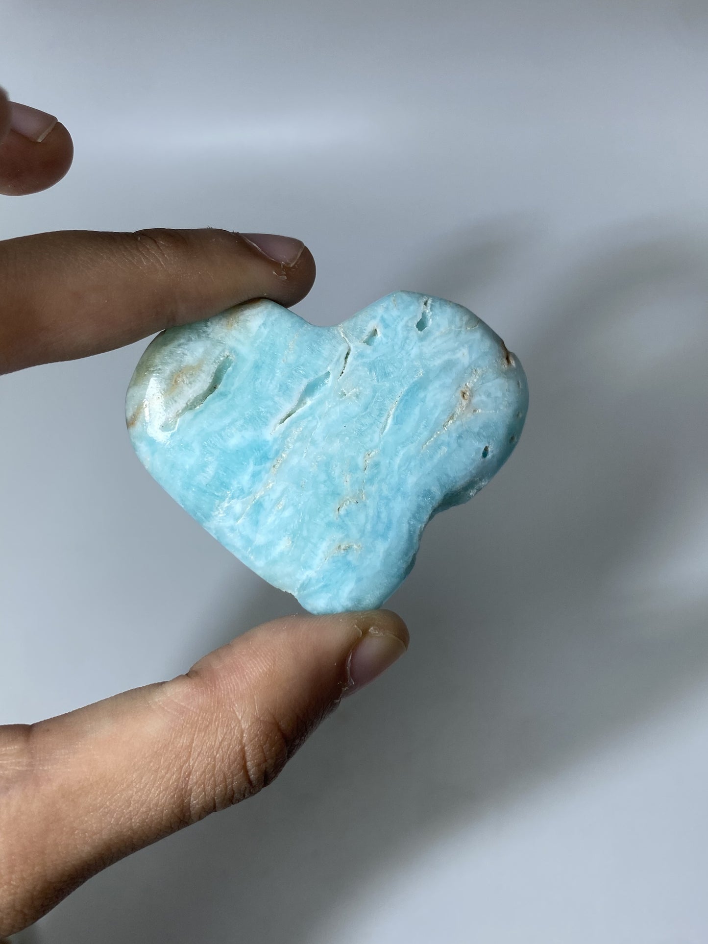 Caribbean Calcite Heart