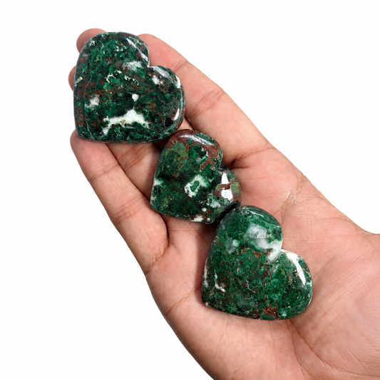 Australian Malachite Heart