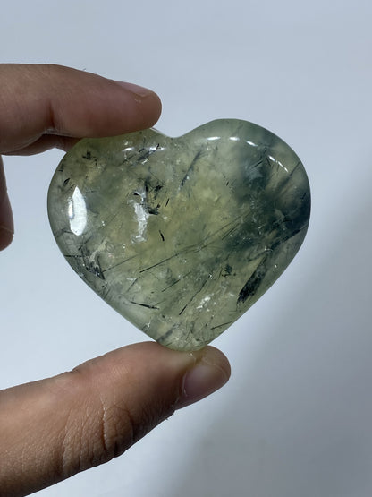 Prehnite Hearts