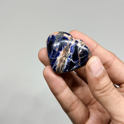 Sunset Sodalite Heart (1KG)