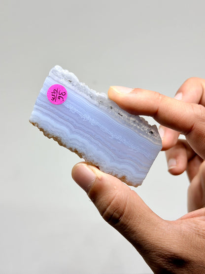 Blue Lace Agate Slices (1KG)
