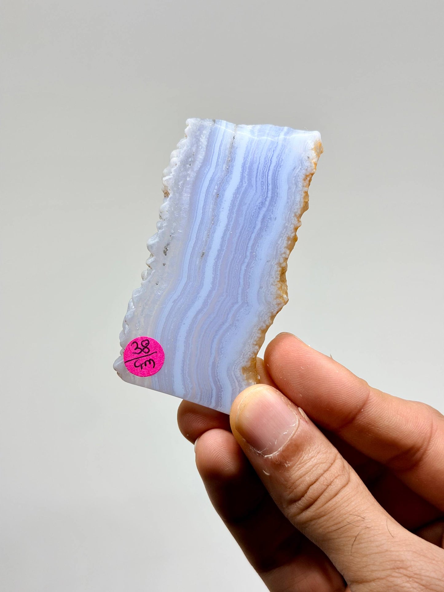 Blue Lace Agate Slices (1KG)