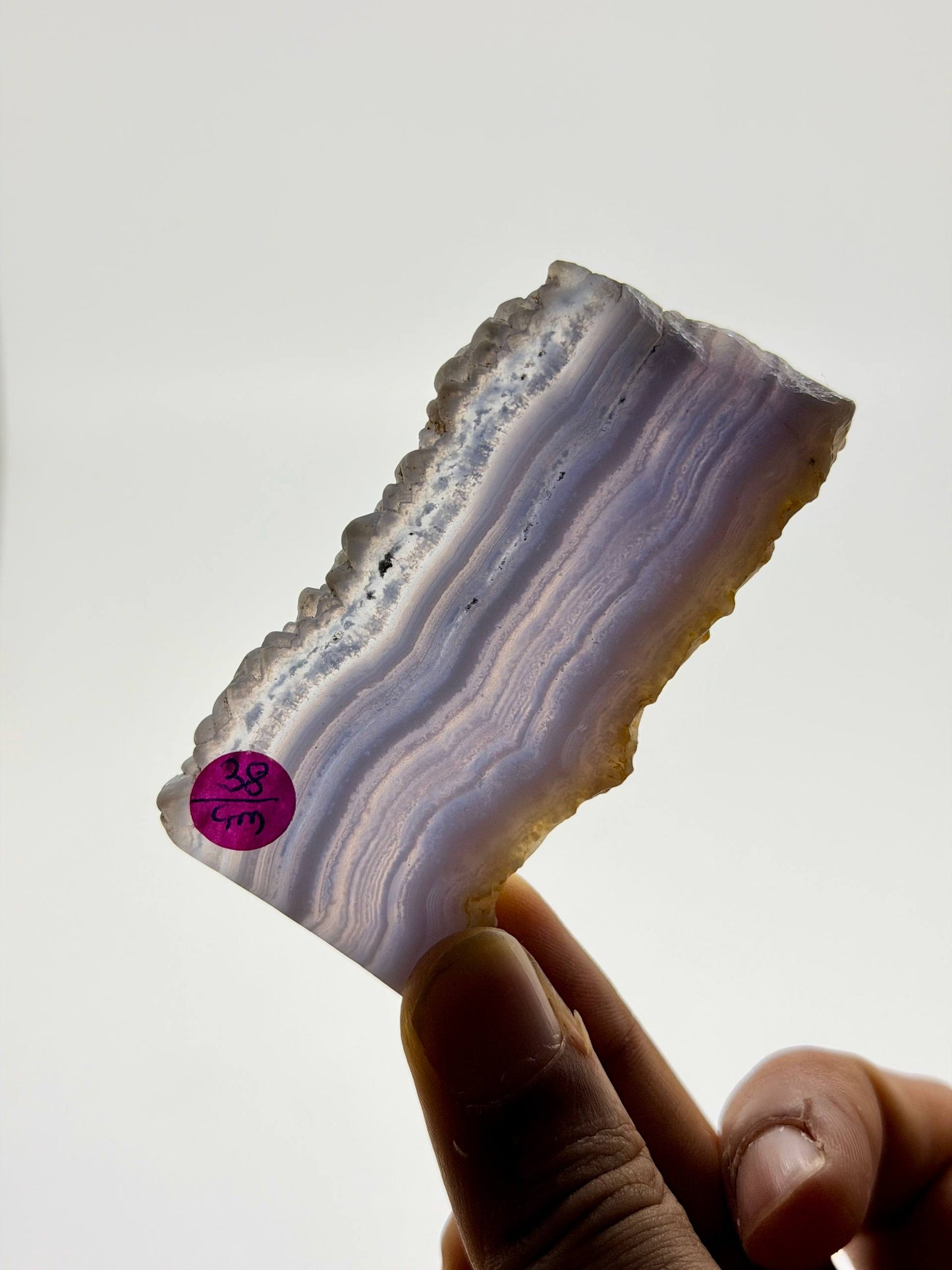 Blue Lace Agate Slices (1KG)