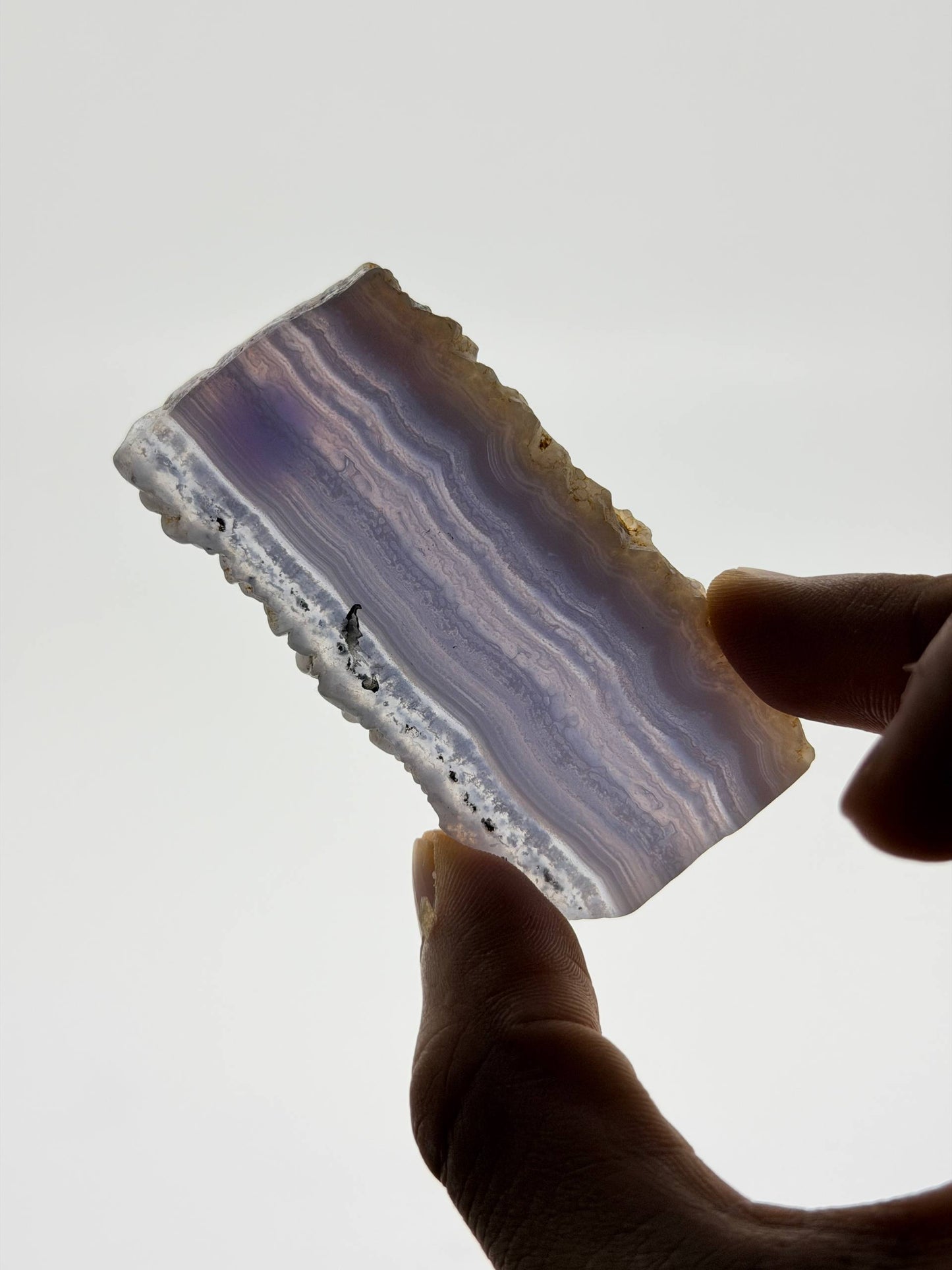 Blue Lace Agate Slices (1KG)