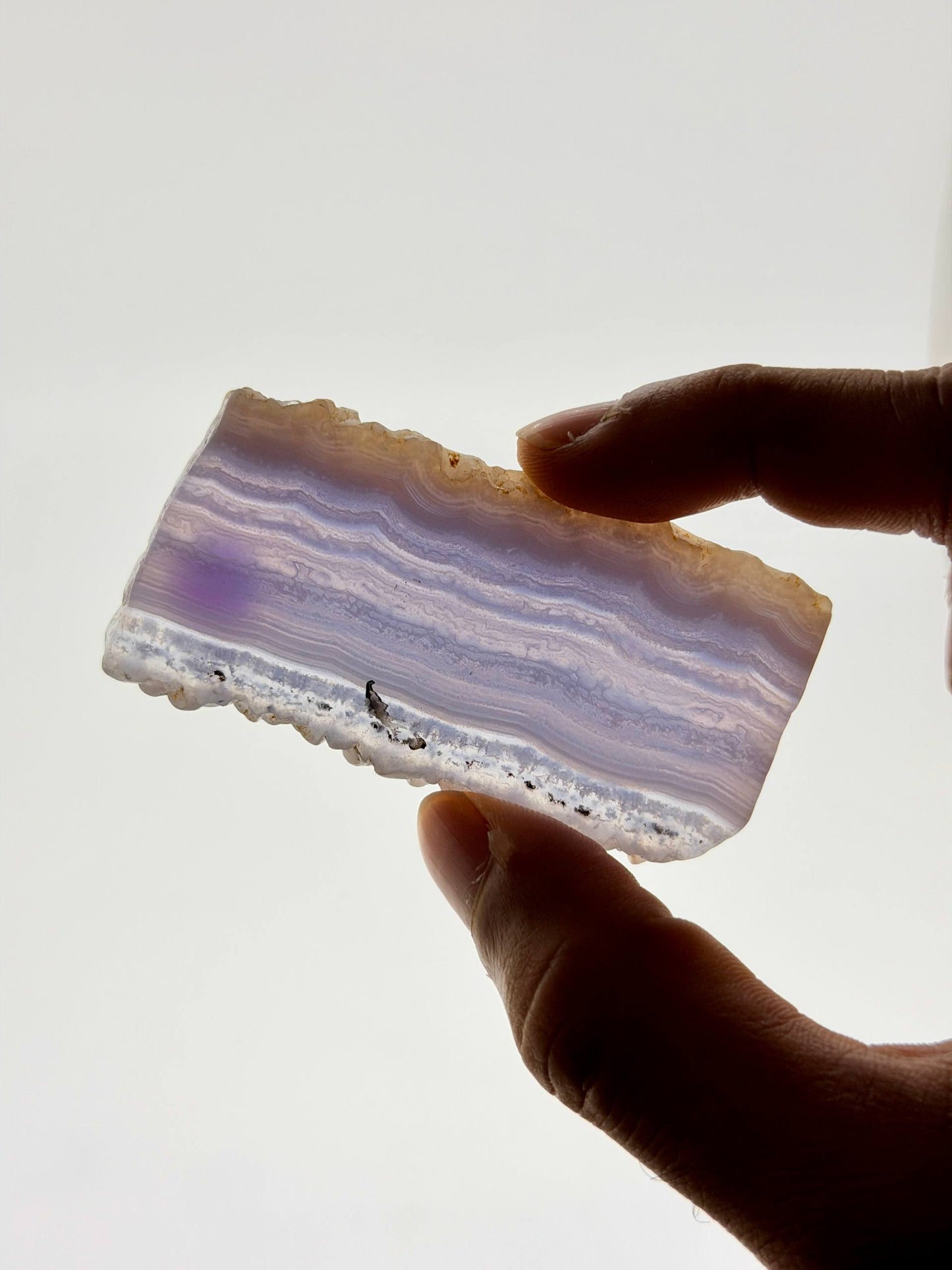 Blue Lace Agate Slices (1KG)