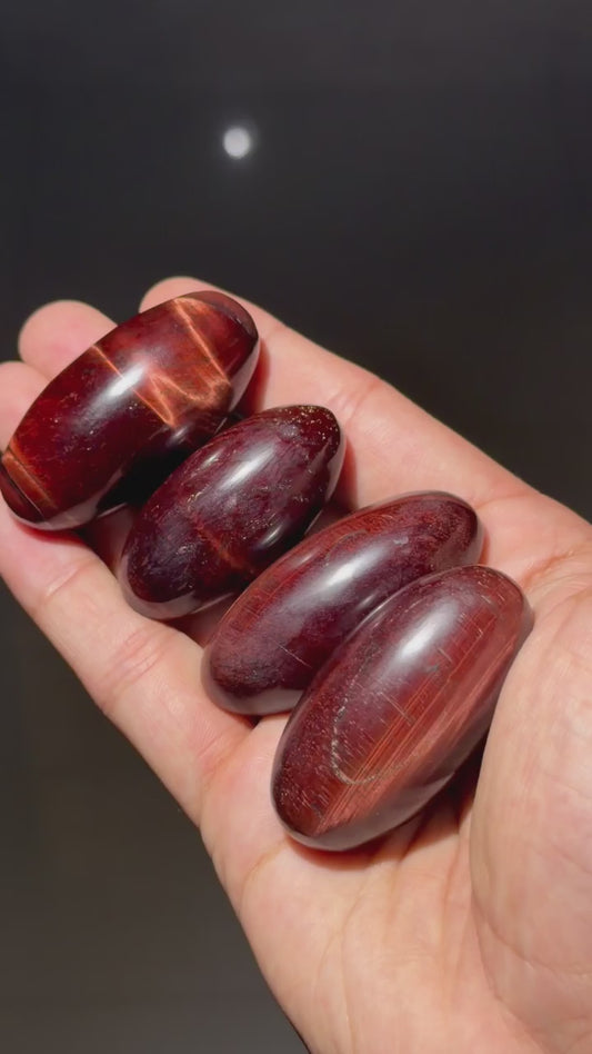 Red Tigers Eye Shivalingam (1KG)
