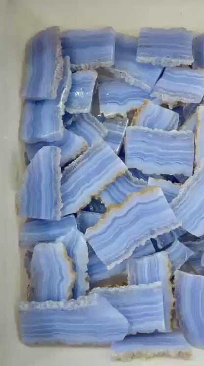 Blue Lace Agate Slabs