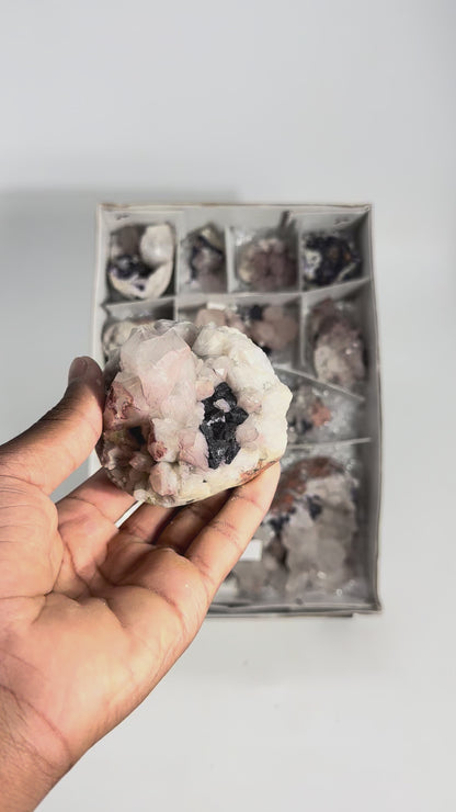 Fluorite on Quartz - #248
