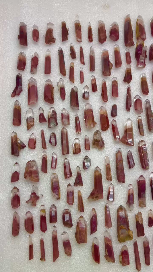 Sunset Quartz Points
