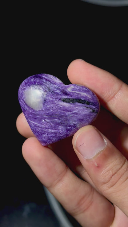 Charoite Hearts (1KG)