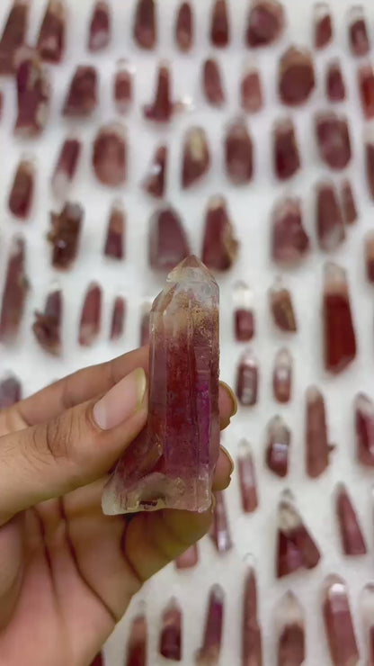 Sunset Quartz Points