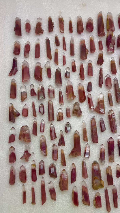 Sunset Quartz Points