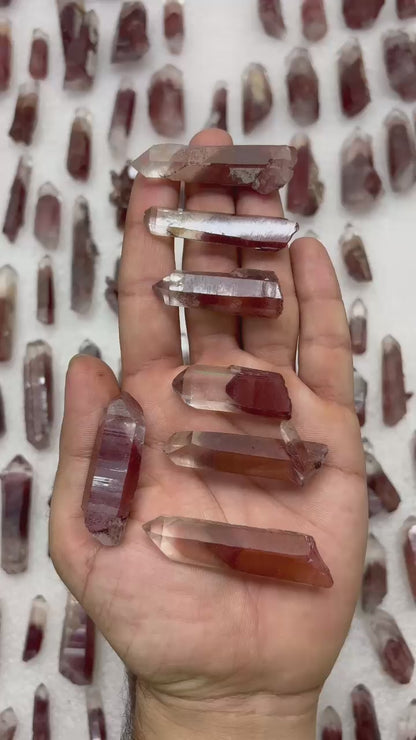 Sunset Quartz Points