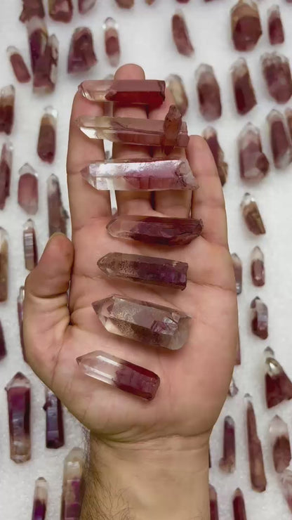Sunset Quartz Points