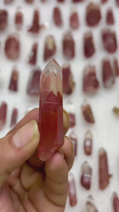 Sunset Quartz Points