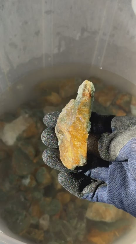 Golden Rutile Lot - 12 KG