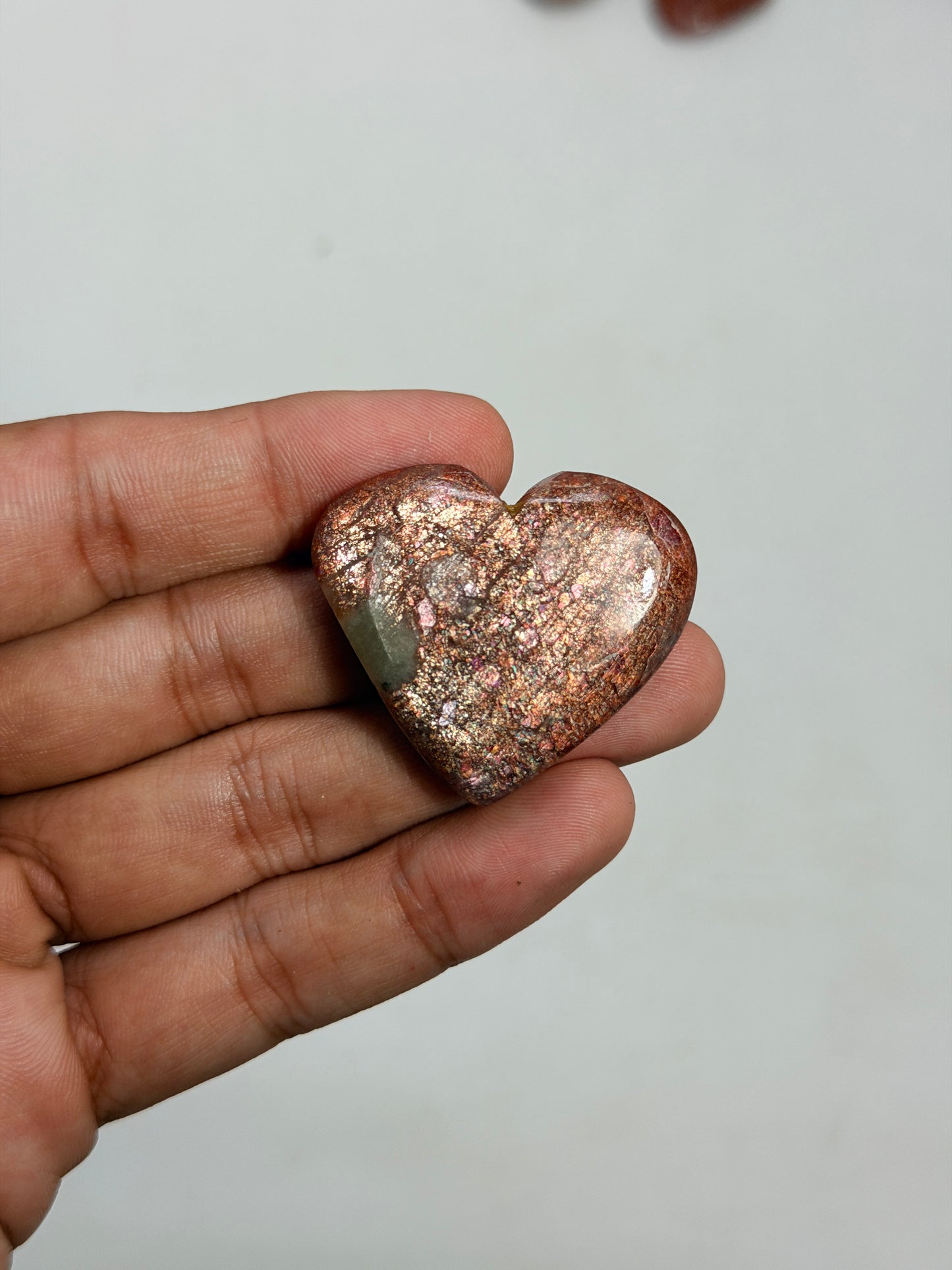 Confetti Sunstone Heart