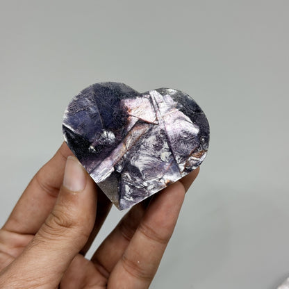 Gem Lepidolite Heart (1KG)