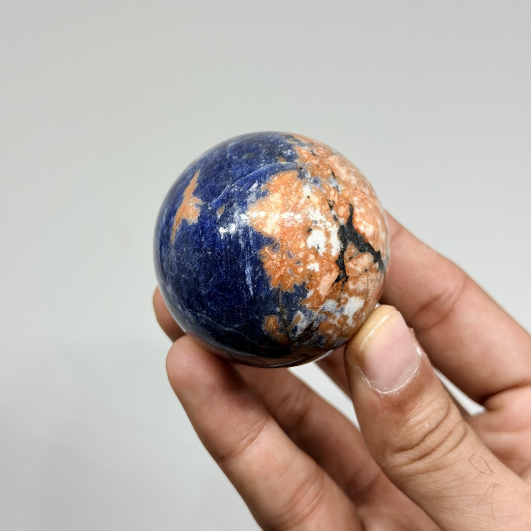 Sunset Sodalite Sphere (1KG)