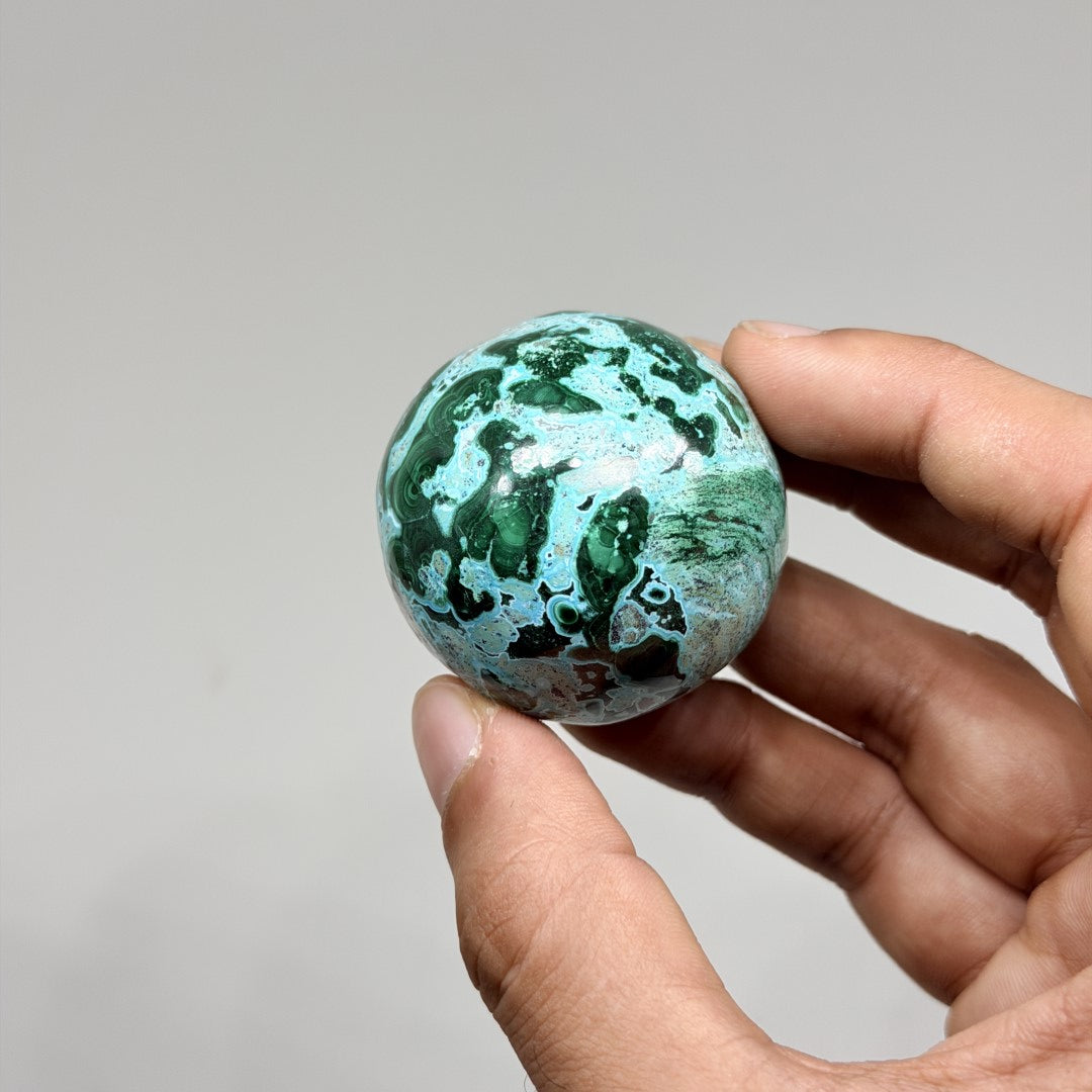 Malachite Chrysocolla Sphere (1kg)