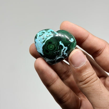 Malachite Chrysocolla Heart (1KG)