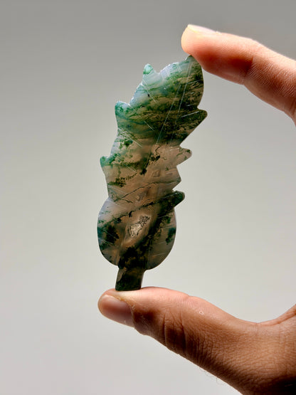 Moss Agate Leaf