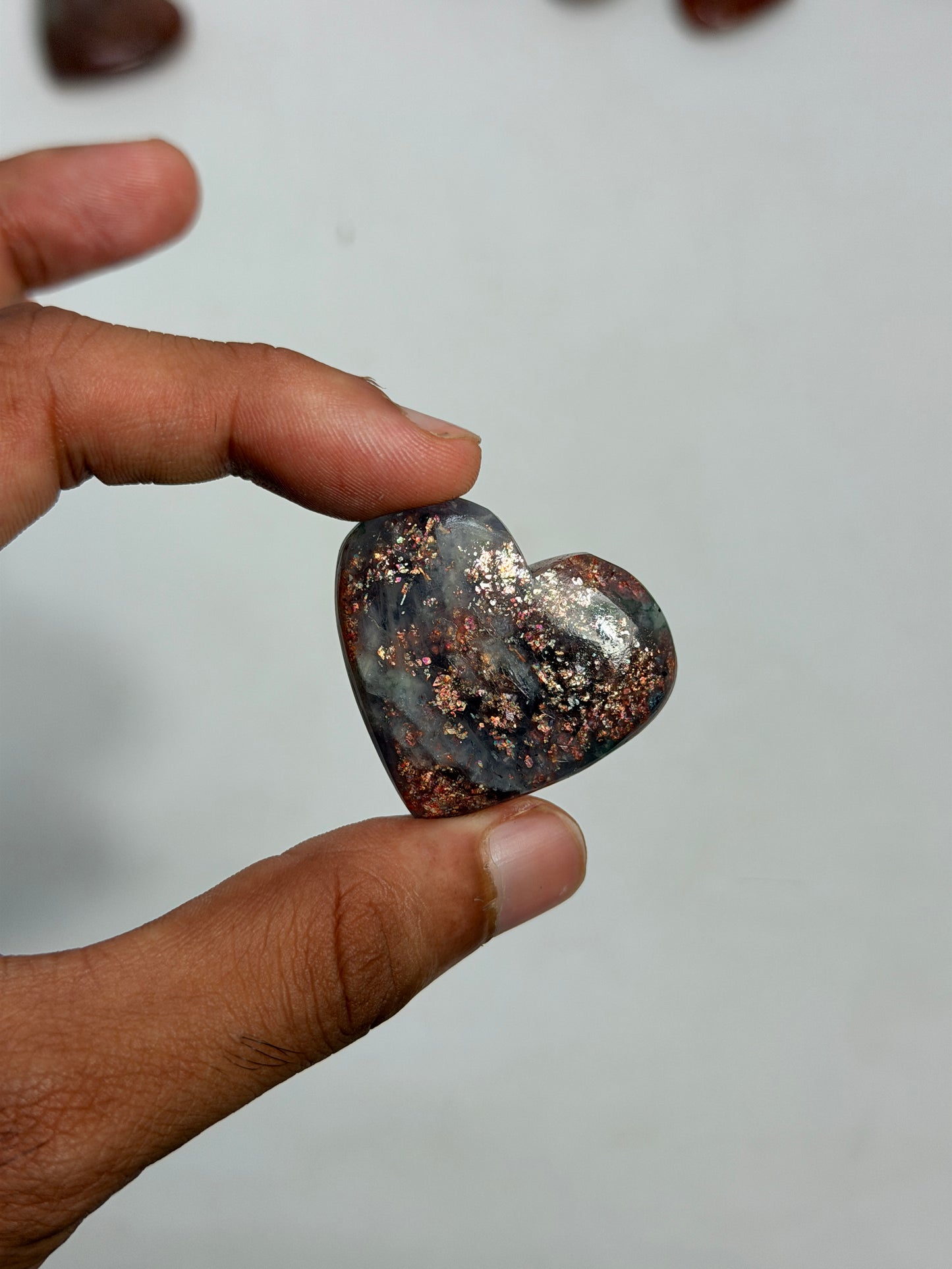 Confetti Sunstone Heart