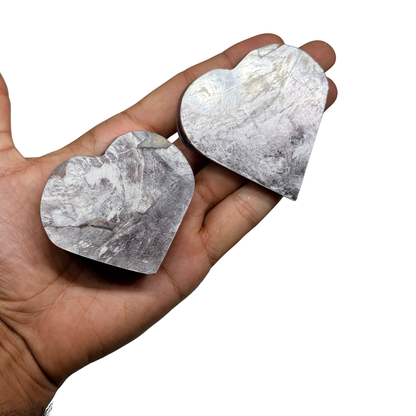 Gem Lepidolite Heart (1KG)