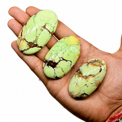 Citron Chrysoprase Palmstone
