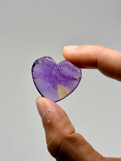 Ametrine Mini Heart