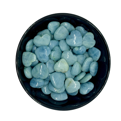 Aquamarine Mini Heart