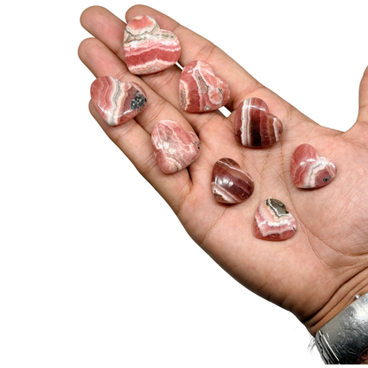 Rhodochrosite Mini Heart
